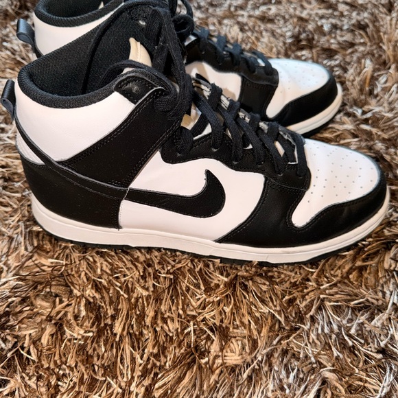 Nike Dunk High White and Black - Picture 2 of 6